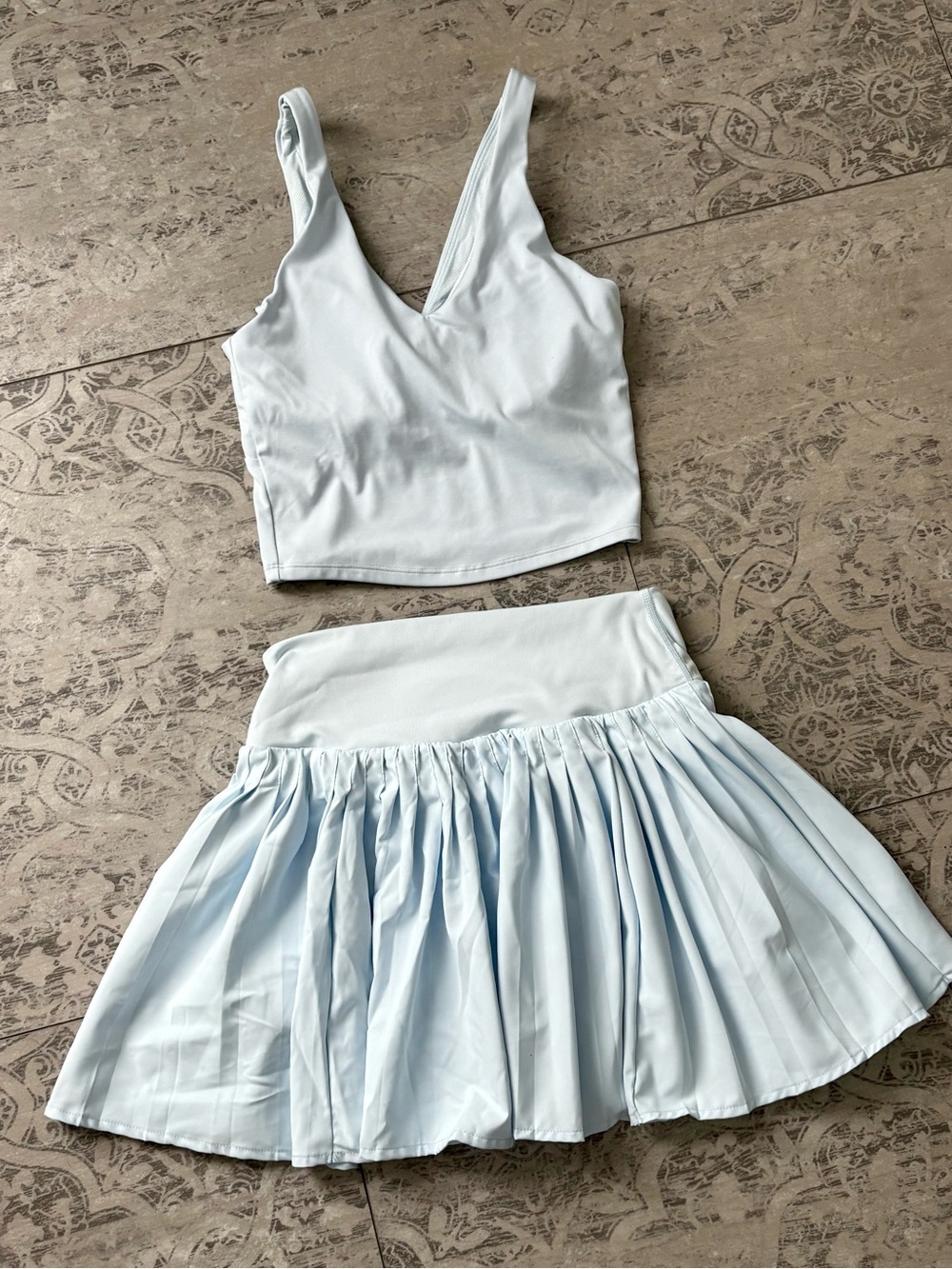 All in Motion | Baby Blue Athletic Skort Set | SZ XS / Extra Small